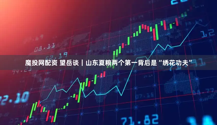 魔投网配资 望岳谈｜山东夏粮两个第一背后是“绣花功夫”